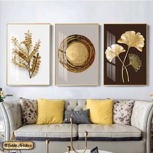 تابلو سه تکه دکوراتیو جذاب کد d083